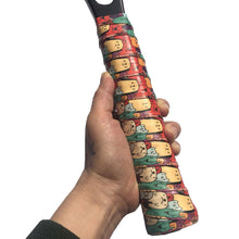 Load image into Gallery viewer, 110*3CM Matte Print Sweatband Tennis Badminton Racket Handle Color Tape Fishing Rod Slingshot Wrapping Belt Anti-Slip Anti-Perspirant Band