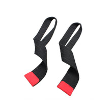 Load image into Gallery viewer, 2PCS Cotton Power Strap Thickened Hard Pull Weightlifting Rowing Gear Horizontal Bar Pull-Up Strap Gym Fitness Accessories