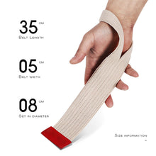 Load image into Gallery viewer, 2PCS Cotton Power Strap Thickened Hard Pull Weightlifting Rowing Gear Horizontal Bar Pull-Up Strap Gym Fitness Accessories