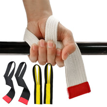 Load image into Gallery viewer, 2PCS Cotton Power Strap Thickened Hard Pull Weightlifting Rowing Gear Horizontal Bar Pull-Up Strap Gym Fitness Accessories