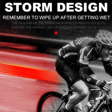 Load image into Gallery viewer, 1PC Mountain Bike Round Aluminum Shell Taillight Bright USB Charging Waterproof LED Intelligent Sensing Safety Warning Light Riding Equipment