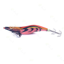 Load image into Gallery viewer, 1PC 14CM/20G Long Cast noctilucence Wood Shrimp Bait Ice Silk Shrimp Hard Bait Double Squid Hook Road Bait 3.5#
