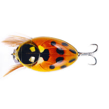 Load image into Gallery viewer, 1PC 3.8CM/4G Artificial Ladybug Bait Insect Floating Surface System Lure Bionic Bait For Bass Warping Mouth Blood Groove Hook 8#