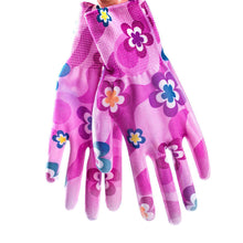 Load image into Gallery viewer, 1Pair PU Color Coated Palm Protective Gloves Thin Nylon Anti-Slip Wear-Resistant Gloves Planting Garden Cleaning Family Labor Protection Equipment