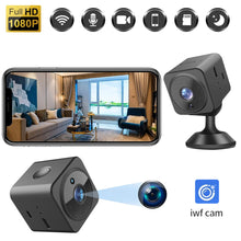 Load image into Gallery viewer, Night Wireless Goodcam App Home Security New Small Square Camera As02 Camera Cameras Night Vision Voice Intercom Wifi