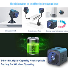 Load image into Gallery viewer, Night Wireless Goodcam App Home Security New Small Square Camera As02 Camera Cameras Night Vision Voice Intercom Wifi