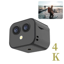 Load image into Gallery viewer, D3 Mobile Phone Wireless Network Camera Remote Two-way Intercom Monitoring Camcorder HD 4K Mini Wireless WiFi Dual Camera