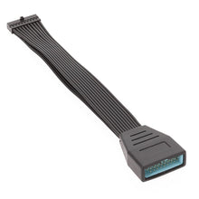 Load image into Gallery viewer, Motherboard Mainboard USB3.0 19Pin 20Pin Female to USB 3.0 19P 20 Pin Male Extension Conversion Connecting Cable