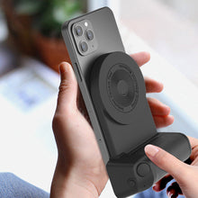 Load image into Gallery viewer, Magnetic Camera Handle Selfie Booster Holder Hand Grip Bluetooth Handheld Phone Anti-shake Selfie Device Magsafe Wireless Charge