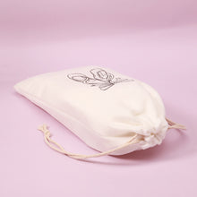Load image into Gallery viewer, 13X27CM Large Capacity Children's Ballet Shoes Storage Bag Double Drawstring Mobile Phone Dance Supplies Storage Bag Gift Bag