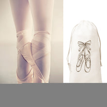 Load image into Gallery viewer, 13X27CM Large Capacity Children's Ballet Shoes Storage Bag Double Drawstring Mobile Phone Dance Supplies Storage Bag Gift Bag