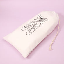 Load image into Gallery viewer, 13X27CM Large Capacity Children's Ballet Shoes Storage Bag Double Drawstring Mobile Phone Dance Supplies Storage Bag Gift Bag