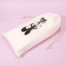Load image into Gallery viewer, 13X27CM Large Capacity Children's Ballet Shoes Storage Bag Double Drawstring Mobile Phone Dance Supplies Portable Storage Package Flannel Gift Bag