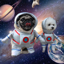 Load image into Gallery viewer, Cute Pet Dog Astronaut Costumes Puppy Kawaii Winter Clothes Pet Cat Halloween Clothes Party Fancy Festival Clothes Photo Props