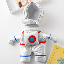 Load image into Gallery viewer, Cute Pet Dog Astronaut Costumes Puppy Kawaii Winter Clothes Pet Cat Halloween Clothes Party Fancy Festival Clothes Photo Props