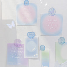 Load image into Gallery viewer, 18Pcs Aesthetic Journal Envelope Decoration Sealing Sticker Creative DIY Cute Fire Paint Stamp Stickers Kawaii Stationery
