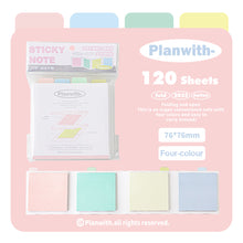 Load image into Gallery viewer, 1Pc Creative Cute Sticky Notes Student Message Notepaper Ins Sticky Foldable Sticky Notes Memo Pad Stationery