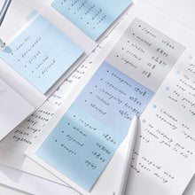 Load image into Gallery viewer, 1Pc Creative Cute Sticky Notes Student Message Notepaper Ins Sticky Foldable Sticky Notes Memo Pad Stationery