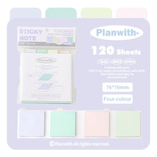 Load image into Gallery viewer, 1Pc Creative Cute Sticky Notes Student Message Notepaper Ins Sticky Foldable Sticky Notes Memo Pad Stationery