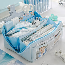 Load image into Gallery viewer, 1Pc Creative Three-dimensional Multi-layer Pencil Case Students Large-capacity Foldable Pencil Bag Stationery Bag Cosmetic Bag