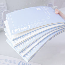 Load image into Gallery viewer, B5 A4 Scratch Paper Tearable Notebook Students ins Simple Memo Pad Study Notepad Diary Journal Stationery Study Paper Math Draft Paper Exercise Book