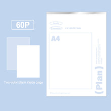 Load image into Gallery viewer, B5 A4 Scratch Paper Tearable Notebook Students ins Simple Memo Pad Study Notepad Diary Journal Stationery Study Paper Math Draft Paper Exercise Book