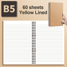 Load image into Gallery viewer, B5 Spiral Book Coil Notebook To-Do Lined Paper Journal Diary Sketchbook For School Supplies Stationery