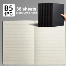 Load image into Gallery viewer, B5 Notebook To-Do Lined Paper Journal Diary Sketchbook Kraft Paper Daily Book Portable Notebook For School Supplies Stationery
