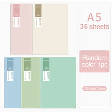 Load image into Gallery viewer, A5/B5 Notebook To-Do Lined Paper Journal Diary Sketchbook Kraft Paper Daily Book Portable Notebook For School Supplies Stationery