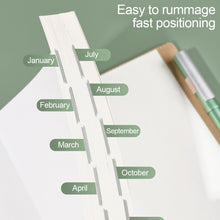 Load image into Gallery viewer, 2024 A6 Planner Notebook Diary Weekly Planner Agenda Goal Habit Schedules Journal Notebooks Stationery Office School Supplies