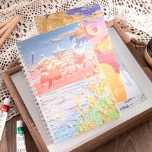 Load image into Gallery viewer, A5 Notebook To-Do Lined Paper Journal Diary Sketchbook Kraft Paper Daily Book Portable Notebook For School Supplies Stationery