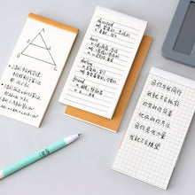 Load image into Gallery viewer, Portable Notebook Kraft Paper pocketbook Memo Pad Portable Pocket Notebook Planner Tearable Notepad To-Do List