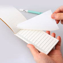 Load image into Gallery viewer, Portable Notebook Kraft Paper pocketbook Memo Pad Portable Pocket Notebook Planner Tearable Notepad To-Do List