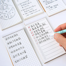 Load image into Gallery viewer, Portable Notebook Kraft Paper pocketbook Memo Pad Portable Pocket Notebook Planner Tearable Notepad To-Do List