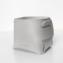 Load image into Gallery viewer, 1Pc Home Creative Desktop Leather Organizer Basket Pen Holder Clutter Key Headphones Storage Box Makeup Organizer Basket