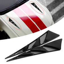 Load image into Gallery viewer, 2Pcs Auto Car Air Flow Intake Scoop Bonnet Vent Cover Hood Trim Decoration Sticker Vehicle Tuning Exterior Accessories