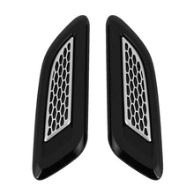 Load image into Gallery viewer, 2Pcs Universal Carbon Fiber Car Air Intake Inlet Bonnet Hoods Scoop Decoration Cover Vents Sticker Decorative Cover Tuning Accessories