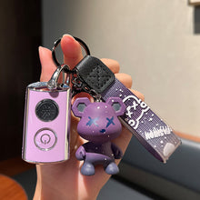Load image into Gallery viewer, Motorcycle Remote Key Shell Fob Case Cover Key Protector For Yamaha NVX NVX155 XMAX XMAX300 QBIX AEROX JAUNS 2018 2019