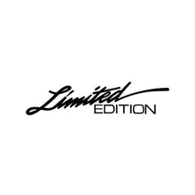 Load image into Gallery viewer, Creative Car LIMITED EDITION Stickers English Reflective Laser Sticker Auto Body Decoration Car Lamp Eyebrow Vinyl Decal