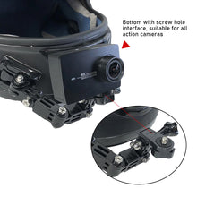 Load image into Gallery viewer, Motorcycle Helmet Strap Mount Set Action Sports Camera Accessories Mount Full Face Holder For Gopro Hero11 10 9 8 7 6 5 4 3 Yi osmo