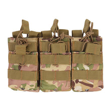 Load image into Gallery viewer, Tactical Triple Magazine Pouch Double-Layer Molle Pouch Mag Pouches Cartridge Holder for M4 M14 M16 AK AR Hunting Accessories
