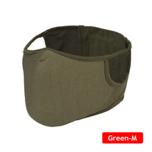 Load image into Gallery viewer, Outdoor Tactical Shooting Mask Detachable Silicone Breathable Elastic Soft Mask Free Ears Face Protective Airsoft Combat Mask-M/L