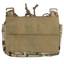 Load image into Gallery viewer, Tactical DOPE Front Flap Pouch G-hook Double Stack Abdominal Fanny Pack Triple Magazine Insert Pouch Kangaroo FCPC FCSK Carrier Vest