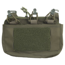 Load image into Gallery viewer, Tactical DOPE Front Flap Pouch G-hook Double Stack Abdominal Fanny Pack Triple Magazine Insert Pouch Kangaroo FCPC FCSK Carrier Vest