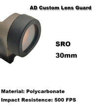 Load image into Gallery viewer, Tactical Hunting Weapon light LED Flashlight AD Custom Lens Guard for M300 M600 X300 X300V Protector MRO SRO 26MM 28MM 30MM 38MM