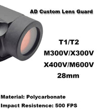Load image into Gallery viewer, Tactical Hunting Weapon light LED Flashlight AD Custom Lens Guard for M300 M600 X300 X300V Protector MRO SRO 26MM 28MM 30MM 38MM