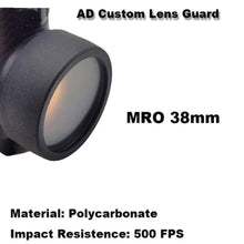 Load image into Gallery viewer, Tactical Hunting Weapon light LED Flashlight AD Custom Lens Guard for M300 M600 X300 X300V Protector MRO SRO 26MM 28MM 30MM 38MM