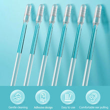 Load image into Gallery viewer, Adhesive Cleaning Earpick Washable Reusable Soft Rubber Head Sticky Earpick Ear Cleaning Ear Wax Removal Tool