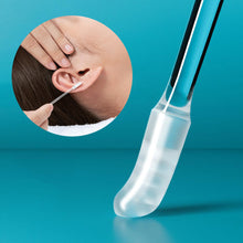 Load image into Gallery viewer, Adhesive Cleaning Earpick Washable Reusable Soft Rubber Head Sticky Earpick Ear Cleaning Ear Wax Removal Tool