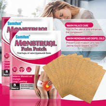 Load image into Gallery viewer, 8pcs/pack Menstrual Pain Patches Soothing Long-lasting Pain Relief Spontaneous Hot Patches Menstrual Care